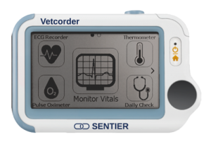 monitor portátil para cirugías de animales